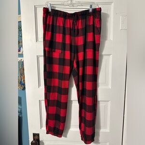 JOYSPUN Women’s Buffalo Plaid Pajama Joggers